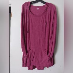 Old Navy women's lightweight hooded long sleeve shirt